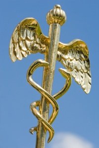 Caduceus - aesculap staff 